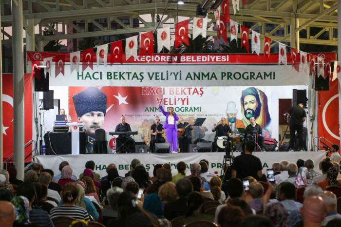 Hacı Bektaş Veli Keçiören’de Anıldı
