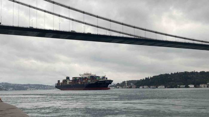 Tahıl Koridorundan Geçen Konteyner Yüklü İlk Gemi İstanbul’da