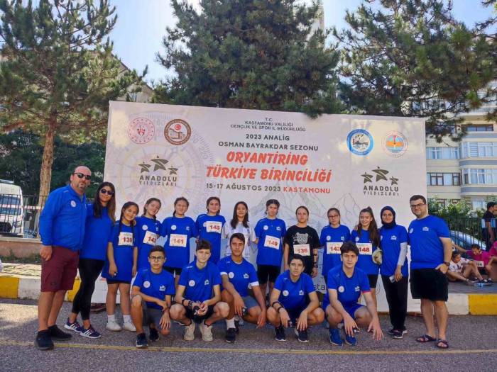 Manisalı Sporcular, Oryantiring Türkiye Şampiyonası’na Damga Vurdu