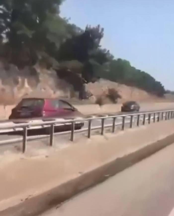 Ölüme Davetiye Çıkardı... Otoyolda Ters Şeritten Kilometrelerce İlerledi