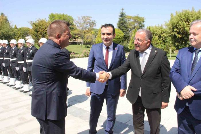 Karaman Valisi Hüseyin Engin Sarıibrahim Görevine Başladı