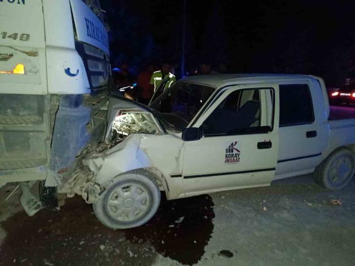 Kahramanmaraş’ta Beton Mikseri Pikapla Çarpıştı: 7 Yaralı