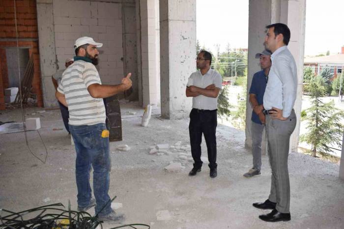 İscehisar Hükümet Konağı İnşaatında Sona Yaklaşıldı