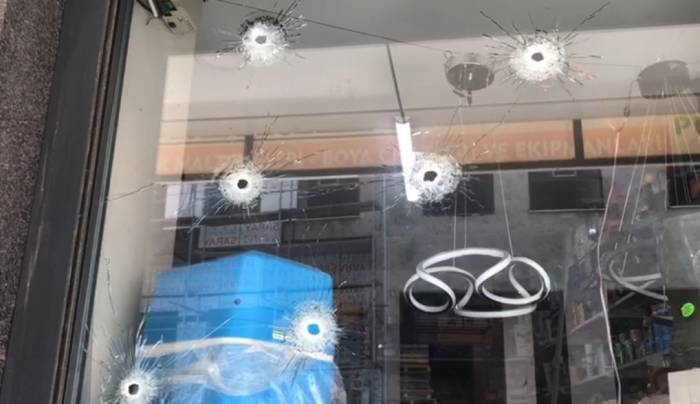 Sabah İş Yerine Gelen Esnaf, Dükkanını Kurşunlanmış Halde Buldu