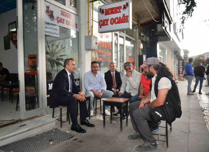 Ardahan Valisi Çiçek, Esnafı Ziyaret Etti