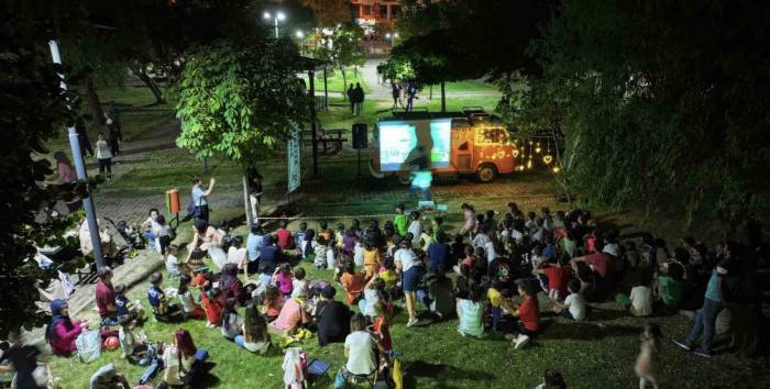 Çocuklara Açık Hava Sinema Keyfi
