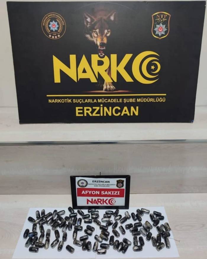 Midesinde Afyon Sakızı Taşıyan İran Uyruklu Tutuklandı