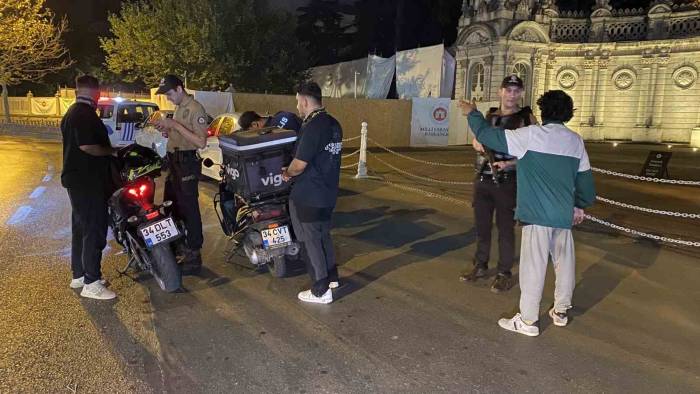 İstanbul’da Motosiklet Sürücülerine Yönelik Asayiş Uygulaması Gerçekleştirildi