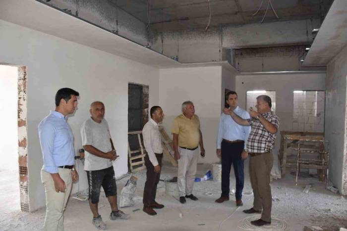 Didim Kaymakamı Kuruca, Eğitim-öğretim Yılı Öncesinde Yatırımları İnceledi