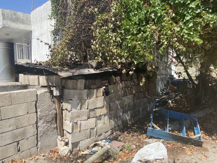 Odunluk Yangını Korkuttu