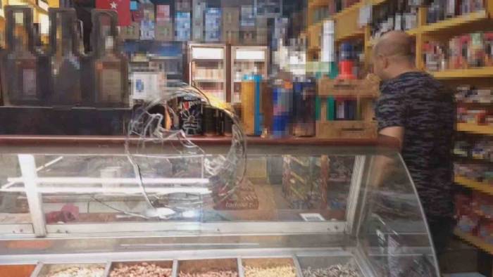 Kurşun Yağmuruna Tutulan Şahsın Bacağından Vurulmasıyla Yaşadığı Şok Kamerada