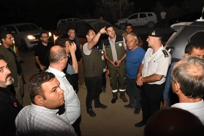 Yenişehir’deki Orman Yangınından Çarpıcı Görüntüler...yangın Kontrol Altında