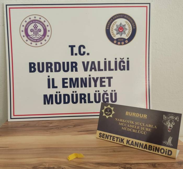 Burdur’da Uyuşturucu Operasyonunda 3 Tutuklama