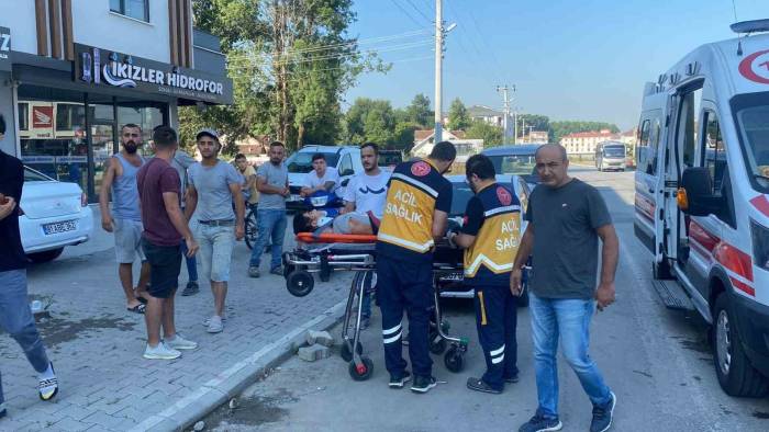 Bisikletle Karşıdan Karşıya Geçemedi