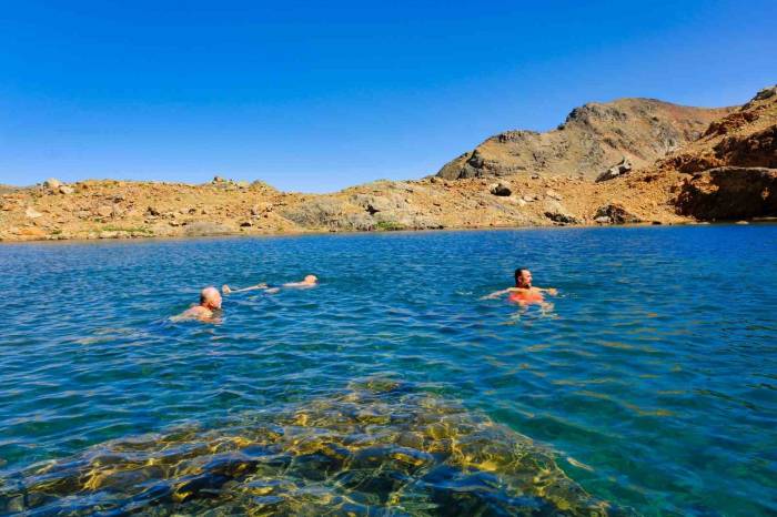 İzmir’den Gelip 3 Bin Metrede Serinlediler