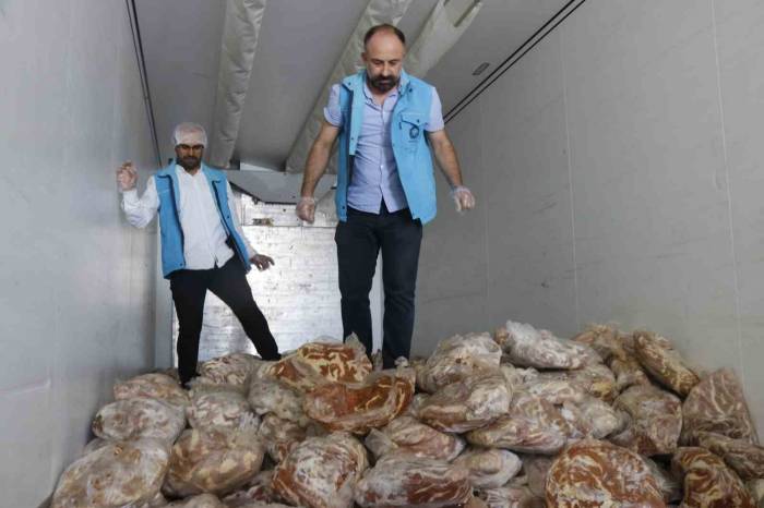 Diyarbakır’da 5 Tona Yakın Faturasız Et Ve Sakatat Ele Geçirildi