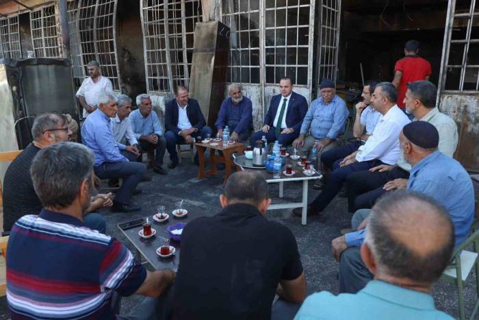 Bintso Başkanı Çintay, “Yangın Sonucu Zarar Gören Esnaflarımıza Elimizden Gelen Desteği Sağlamak İstiyoruz”