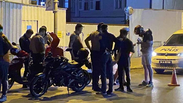 Beşiktaş’ta Motosiklet Sürücülerine Yönelik Denetim