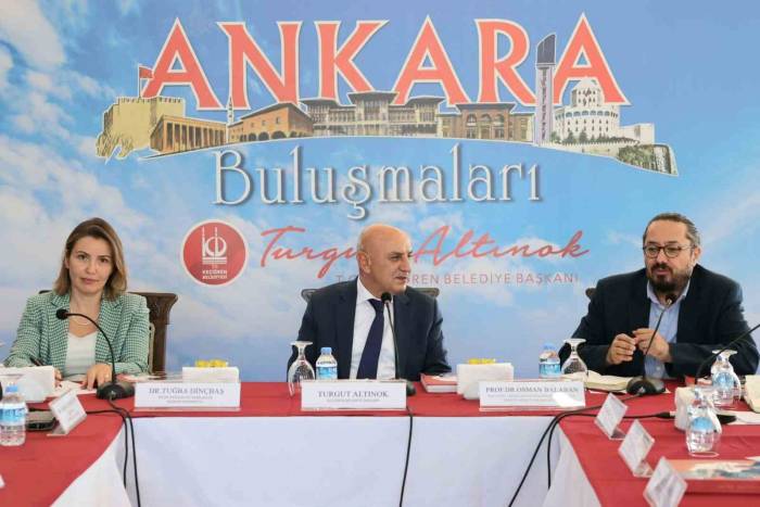 Keçiören’de Ankara’nın Geleceği Ve İklim Değişikliği Konuları Masaya Yatırıldı