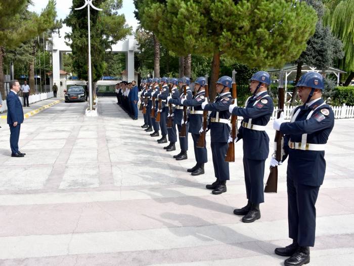 Vali Ünlü’ye Jandarma Ve Emniyet Birimlerinden Brifing