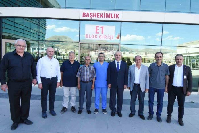 Ervak’ Tan Şehir Hastanesi Başhekimi Tör’e Ziyaret