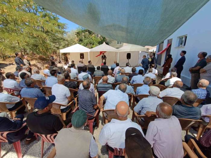 Akçapınar Cami Dualarla Açıldı