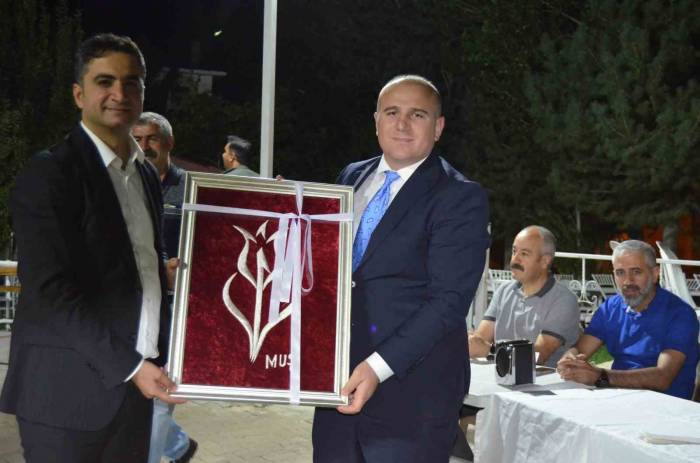 Varto Kaymakamı Güder’e Veda Yemeği