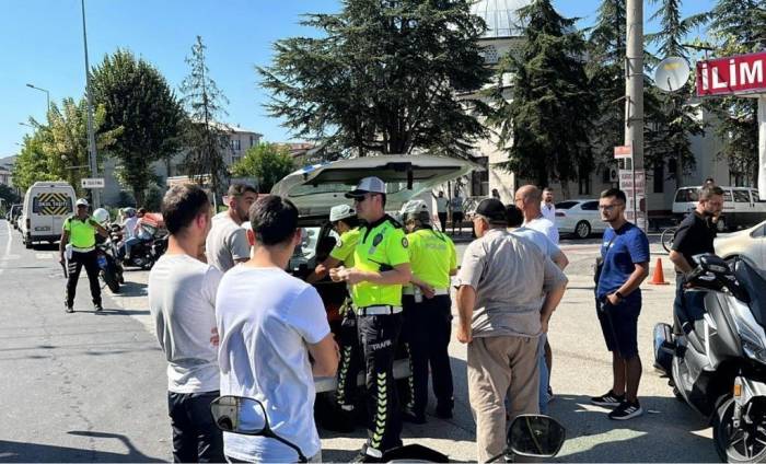 Kural Tanımayan Motosiklet Sürücülerine Ceza Yağdı