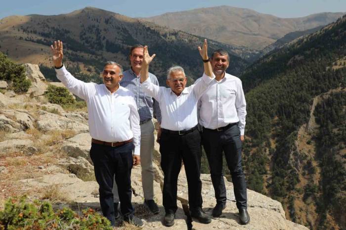 Başkan Büyükkılıç’tan Kıpız Kanyonu’na Ziyaret