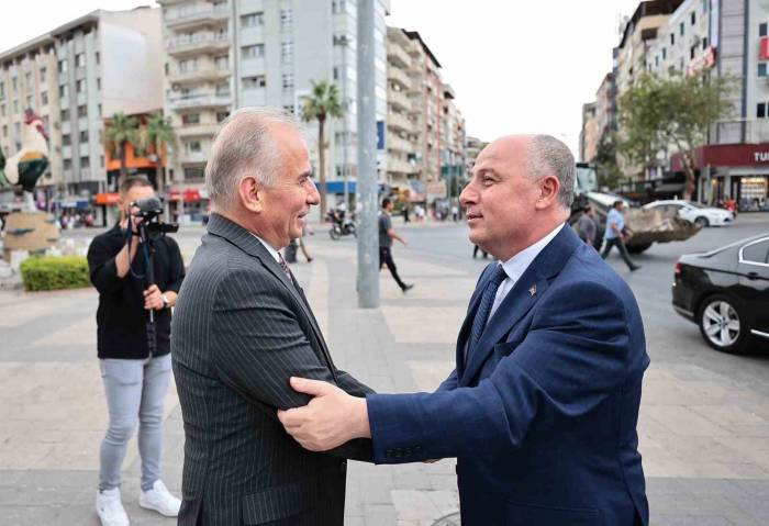 Başkan Zolan İle Vali Coşkun Bir Araya Geldi