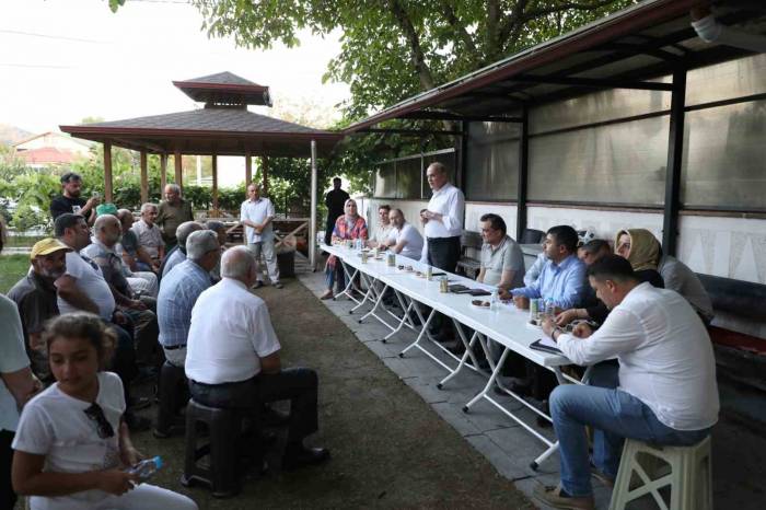 Başkan Özlü Konuralplilerle Buluştu