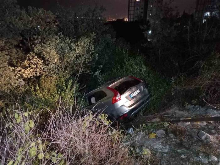 Lüks Cip Yeşillik Alana Düştü : 1 Yaralı