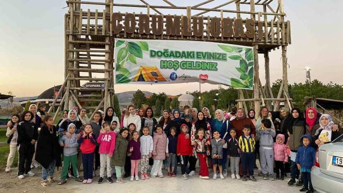 Anne-çocuk Kampı Renkli Görüntülere Sahne Oldu