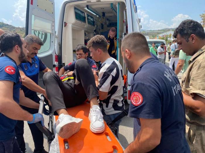 Hatay’da Trafik Kazası: 1 Yaralı