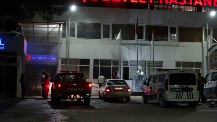 Muğla’da Hastanede Çıkan Yangın Korkuttu
