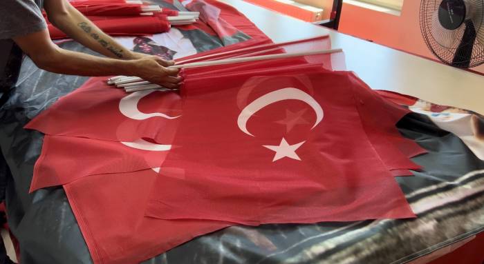 Bayrakçılarda 30 Ağustos Mesaisi