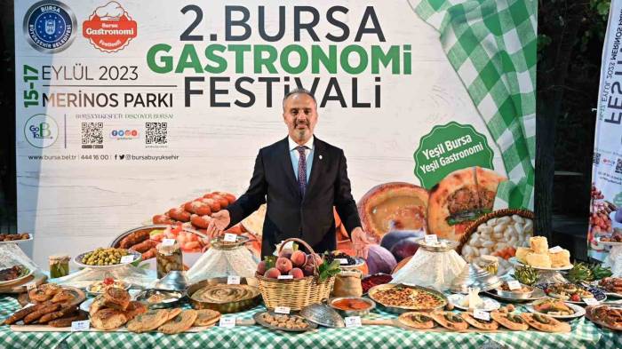 Bursa’da Gastronomi Festivali 15 Eylül’de Başlıyor