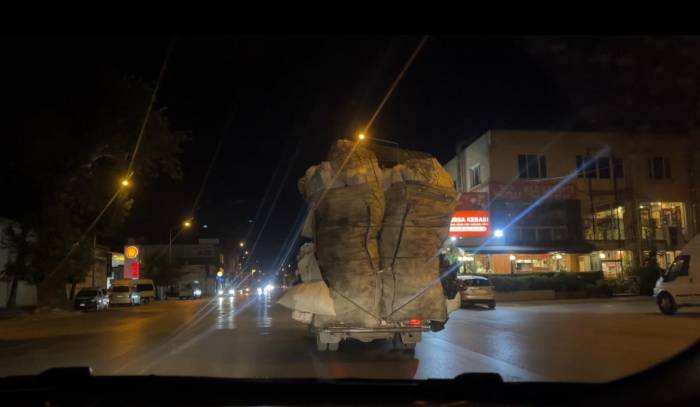 Bursa’da Tehlikeli Taşımacılık Kamerada