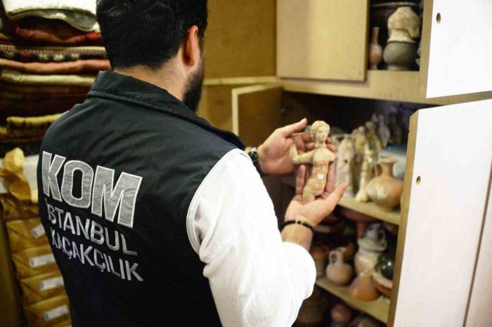 İstanbul’da Tarihi Eser Operasyonu: 7 Bin 364 Eser Ele Geçirildi