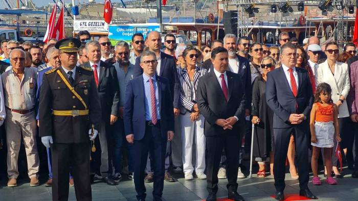 Bodrum’da Zafer Bayramı Kutlamaları Törenle Başladı