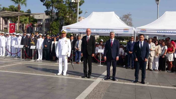 Marmaris’te 30 Ağustos Zafer Bayramı Kutlandı