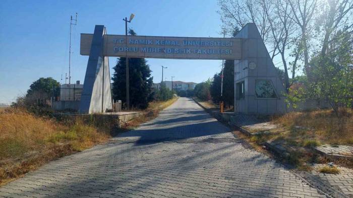 Nkü Çorlu Mühendislik Fakültesi Binası Depreme Dayanıksız Çıktı