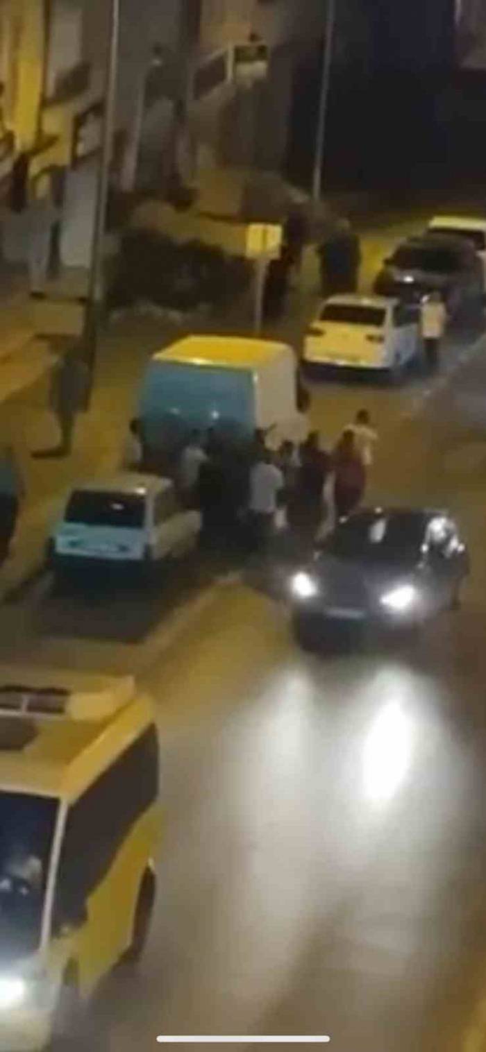 Aileler Tartıştı Sokak Ringe Döndü