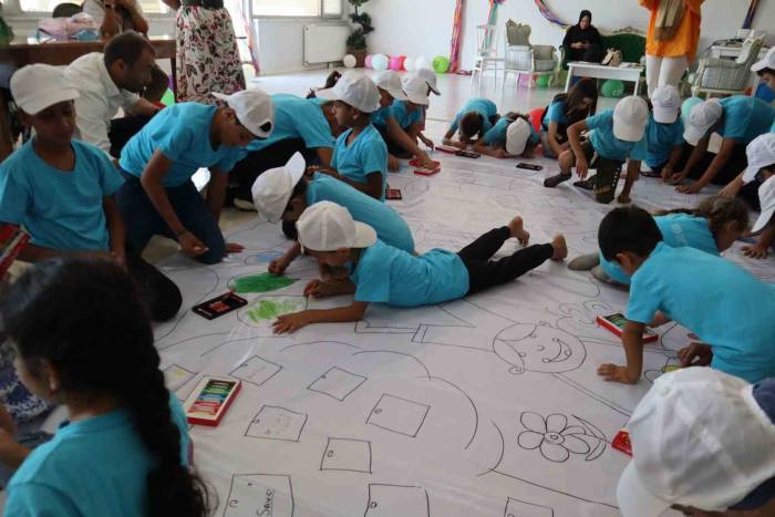 Çocuklar Hem Eğlendi Hem Eğitim Gördü