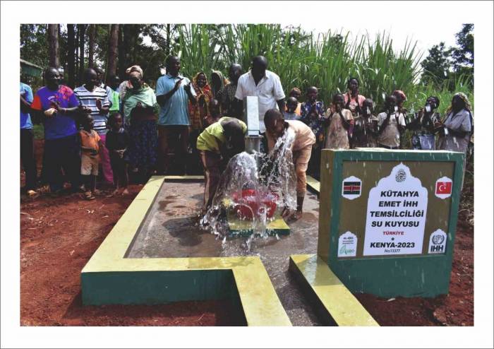 Emet İhh Şubesi Kenya’da İçme Suyu Kuyusu Açtı