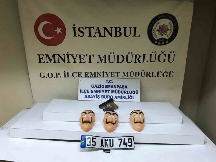 Ünlü Diziden İlham Aldılar ‘Dali’ Maskesi Takıp Soyguna Çıktılar