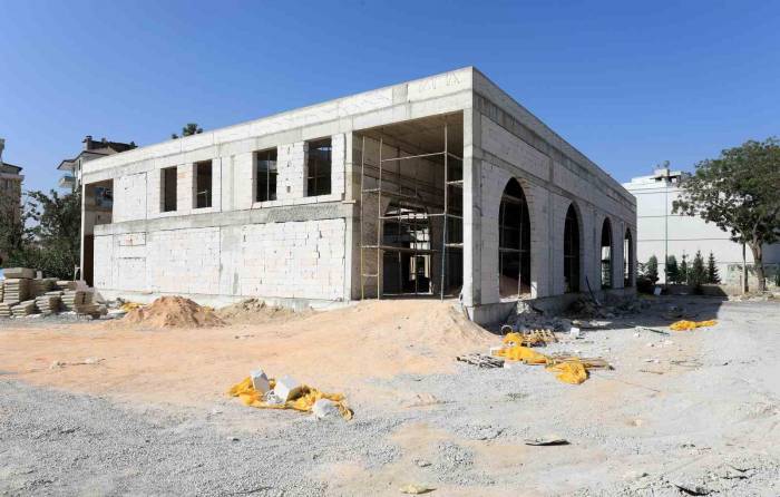 Karatay Hoş Kubbe’nin Yapımı Sürüyor