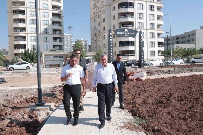 Şanlıurfa’ya Yeni Yeşil Alanlar Kazandırılıyor