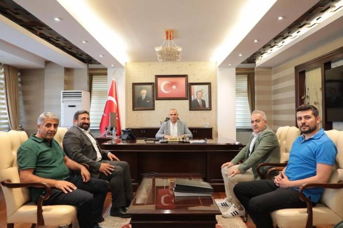 Vali Koç Uyafa Heyetini Kabul Etti