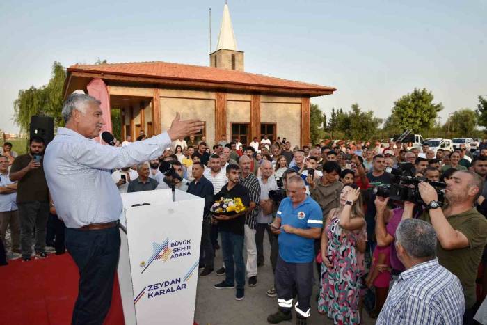 Küçükoba Mezarlığı Camisi’nin Açılışı Yapıldı